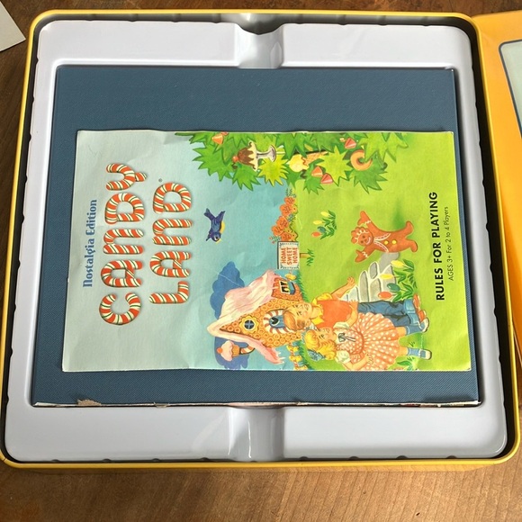 Vintage nostalgia edition Candy Land Board Game in metal tin - Picture 14 of 16